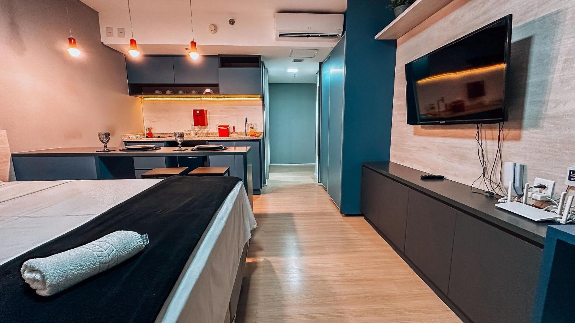Appartement Blend Smartstyle By Marzani Host à Goiânia Extérieur photo