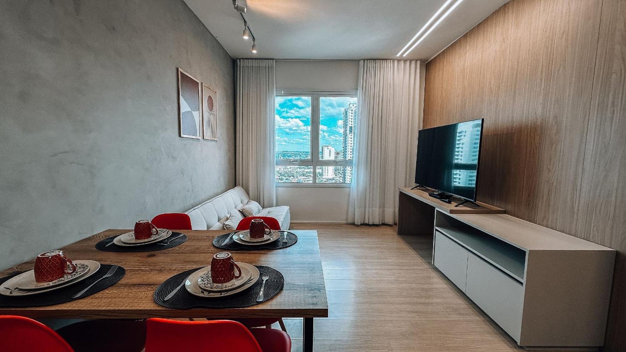 Appartement Blend Smartstyle By Marzani Host à Goiânia Extérieur photo